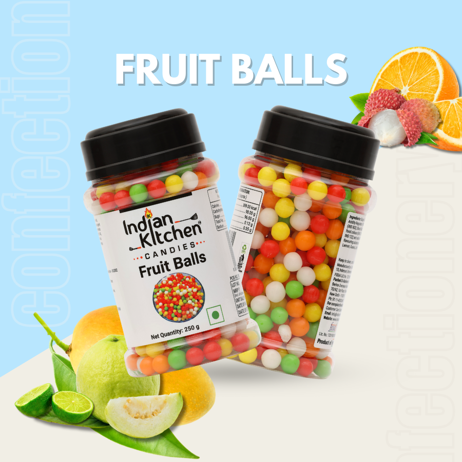 Indian Kitchen Fruit Balls 250g Indian Kitchen Fruit Balls 250g